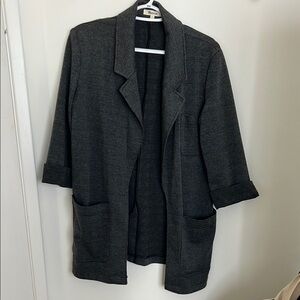 Madewell Charcoal Knit Blazer